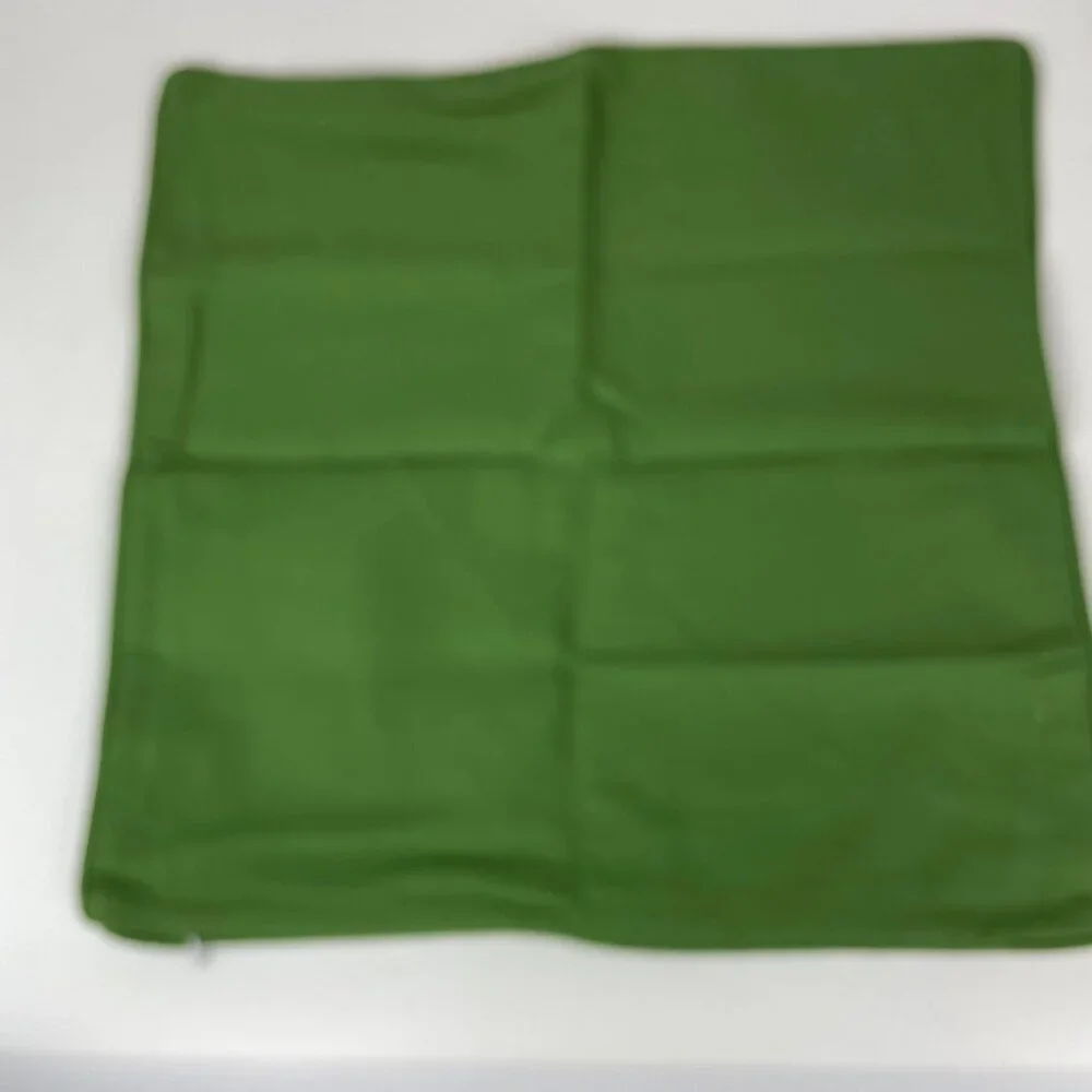Charles Gallen Irish 100% Cotton Wildflower Square Pillow Sham Green Decorative